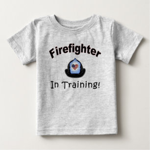 Feuerwehrmann im Training Baby T-shirt