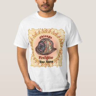 Feuerwehrmann in Chicago T - Shirts