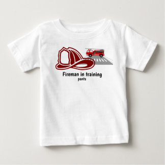 "Feuerwehrmann in Trainingshosen" Baby T-shirt