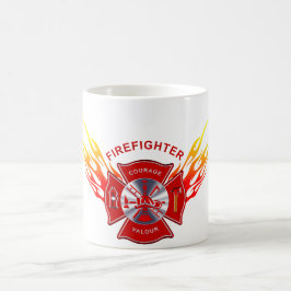 Feuerwehrmann-Kaffee-Tasse Kaffeetasse