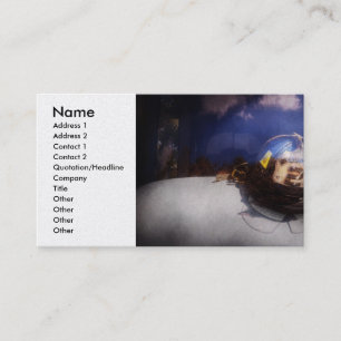 Feuerwehrmann - Kapitän Visitenkarte