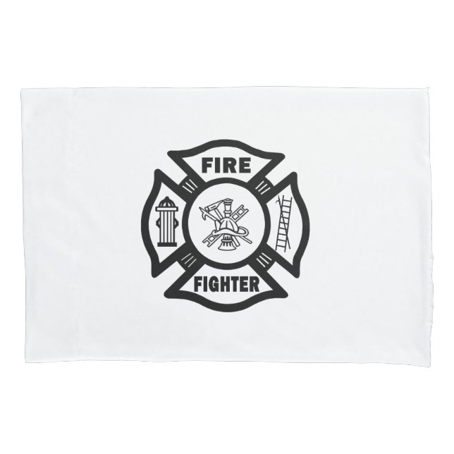 Feuerwehrmann Kissenbezug (Vorderseite)