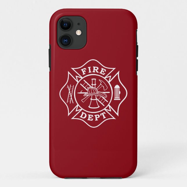 Feuerwehrmann Malteser Cross-Phone-Fall Case-Mate iPhone Hülle (Rückseite)