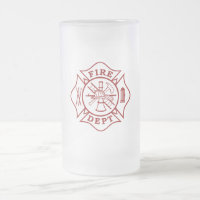 Feuerwehrmann - Maltesische Tasse für Cross-Mattie