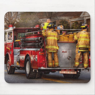 Feuerwehrmann - Metuchen Feuerwehr Abteilung Mousepad