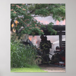 Feuerwehrmann Poster