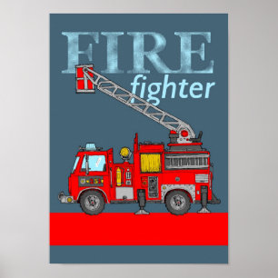 Feuerwehrmann Poster