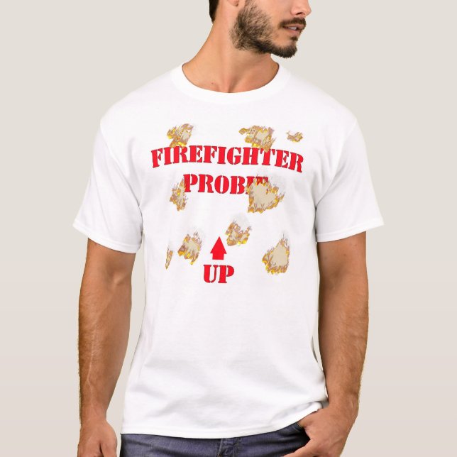Feuerwehrmann Probie T-Shirt (Vorderseite)