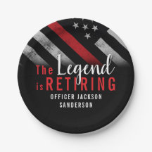 Feuerwehrmann Red Line Flagge Feuerwehrmann