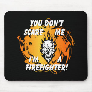 Feuerwehrmann-Schrecken Mousepad