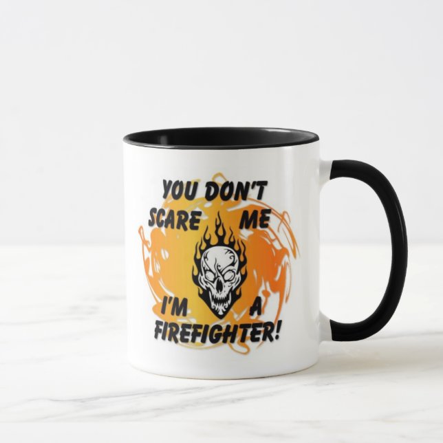 Feuerwehrmann-Schrecken Tasse (Rechts)