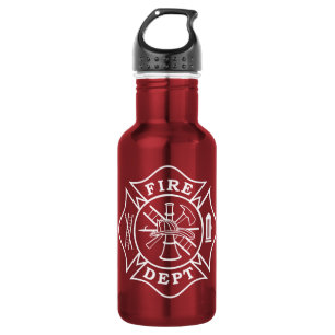 Feuerwehrmann Stahlwasserflasche Trinkflasche