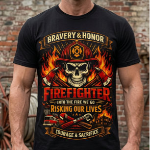 Feuerwehrmann Stolz Tri-Blend Shirt