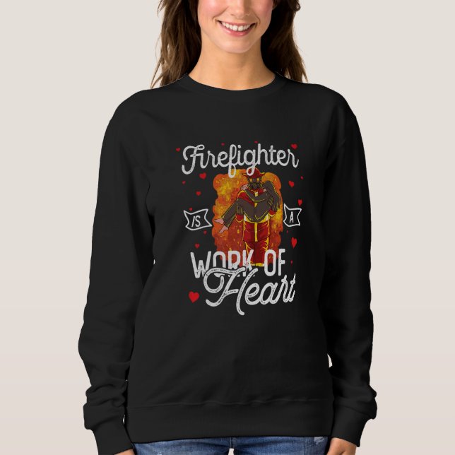 Feuerwehrmann Sweatshirt (Vorderseite)