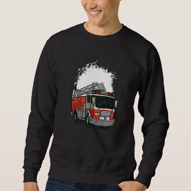 Feuerwehrmann Sweatshirt (Vorderseite)