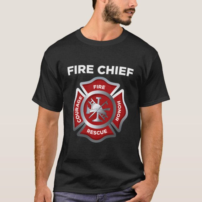 Feuerwehrmann T-Shirt (Vorderseite)