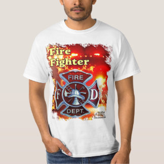 Feuerwehrmann-T-Shirt T-Shirt