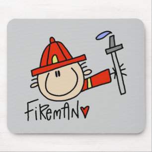 Feuerwehrmann T-Shirts und Geschenke Mousepad