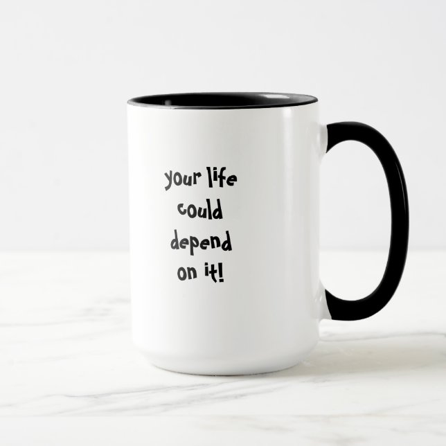 Feuerwehrmann Tasse (Rechts)