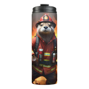 Feuerwehrmann, Thermosbecher