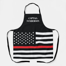 Feuerwehrmann Thin Red Line Flag American Fireman