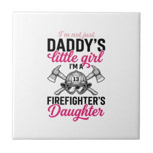 Feuerwehrmann-Tochter-Zitat-Vektor-Shirt-Design_1 Fliese