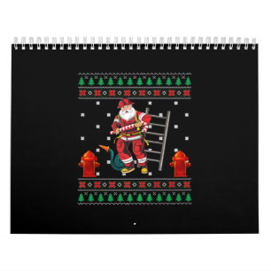 Feuerwehrmann Ugly Weihnachts-Sweater Xmas Boys Gi Kalender