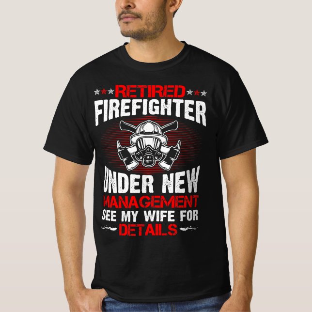 Feuerwehrmann unter neuer Leitung T-Shirt (Vorderseite)