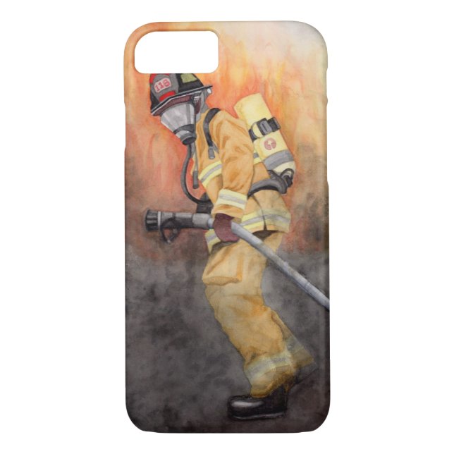 Feuerwehrmann-ursprüngliches Case-Mate iPhone Hülle (Rückseite)