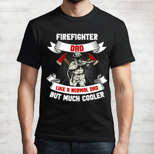 Feuerwehrmann Vater viel Cooler T-Shirt