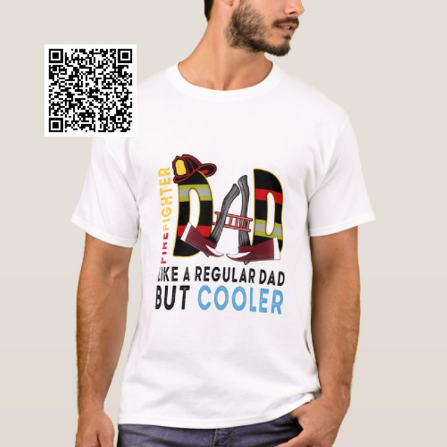 Feuerwehrmann Vater wie ein regelmäßiger Vater, ab T-Shirt (Von Creator hochgeladen)