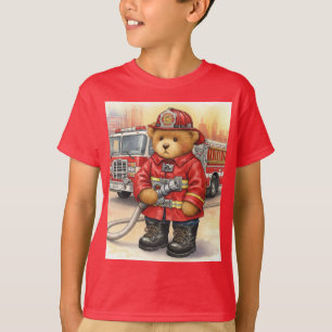 Feuerwehrmann von Nata, Teddy und Feuerwehrmann T-Shirt