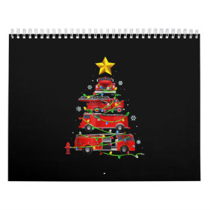 Feuerwehrmann Weihnachtsbaum Männer Frauen Kalender