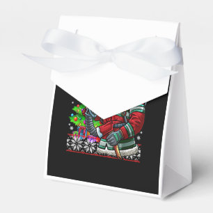 Feuerwehrmann Weihnachtsmann Feuerwerk Kostüm Ugly Geschenkschachtel