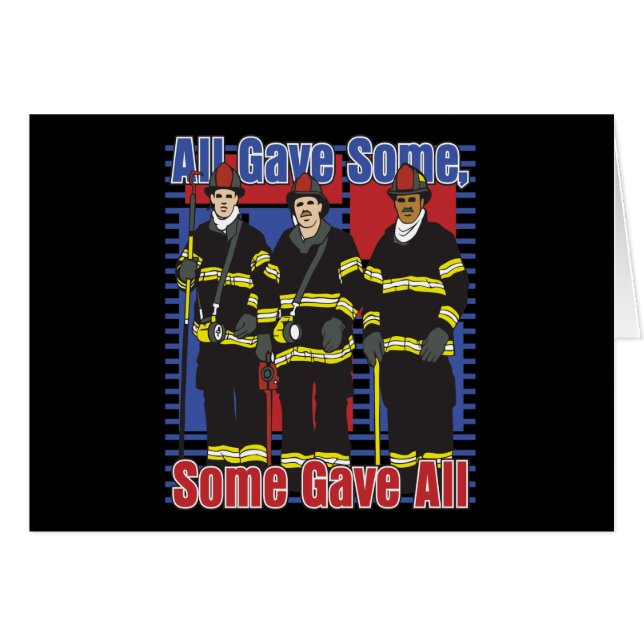 Feuerwehrmänner einige gaben alle (Vorderseite (Horizontal))