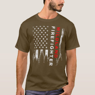 Feuerwehrmänner im Wildland T-Shirt