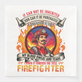 Feuerwehrmänner Serviette