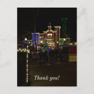 Feuerwehrmanns-Weihnachten Postkarte