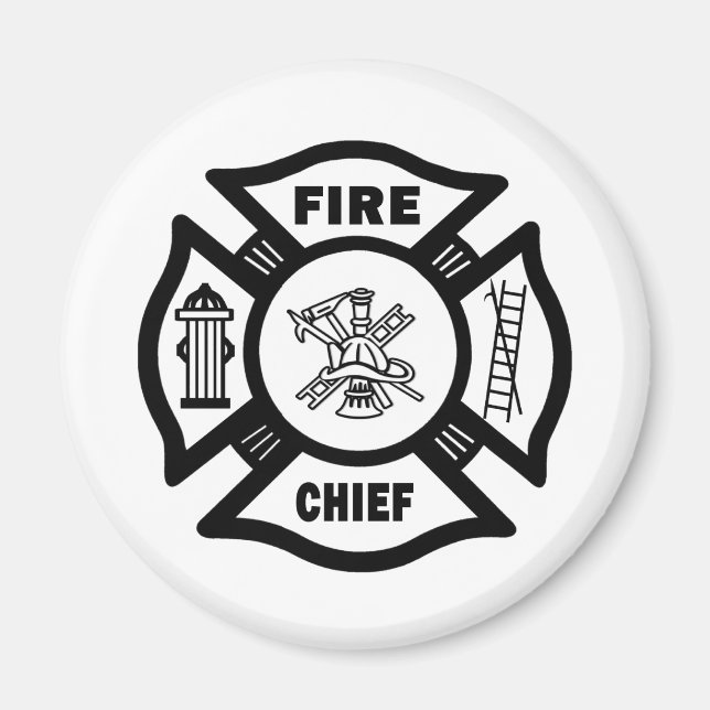 Feuerwehrmeister Magnet (Vorne)