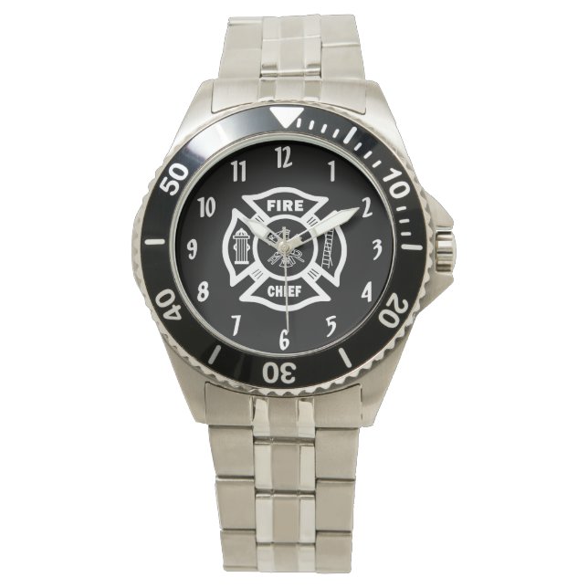 Feuerwehrmeisterwache Armbanduhr (Vorderseite)