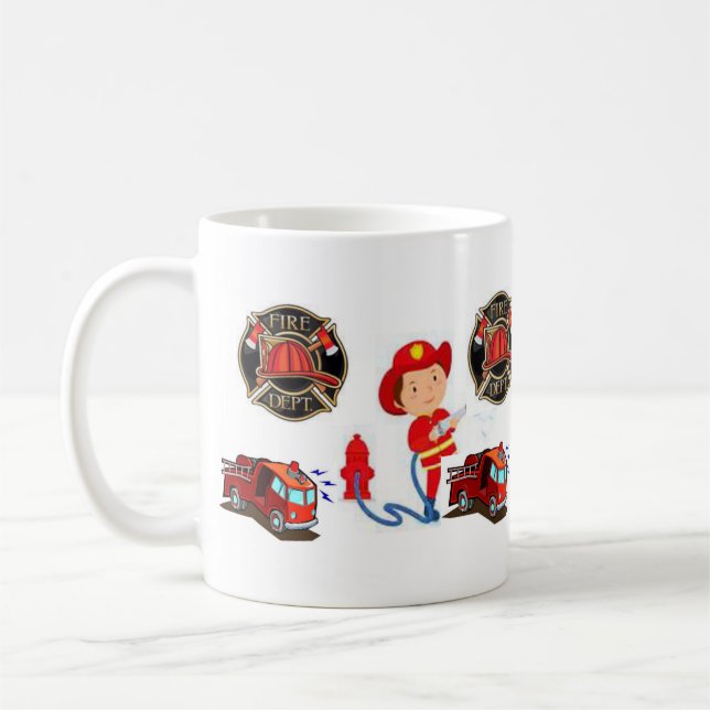 Feuerwehrmug Kaffeetasse (Links)