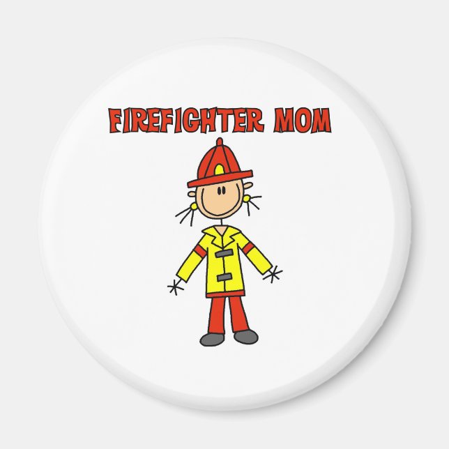 Feuerwehrmutter Magnet (Vorne)