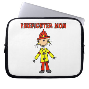 Feuerwehrmutter T-Shirts und Geschenke Laptopschutzhülle