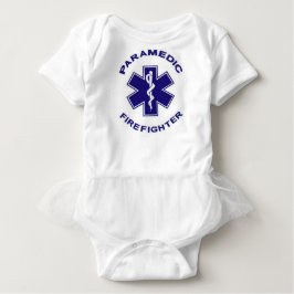 Feuerwehrparamedizin Baby Strampler