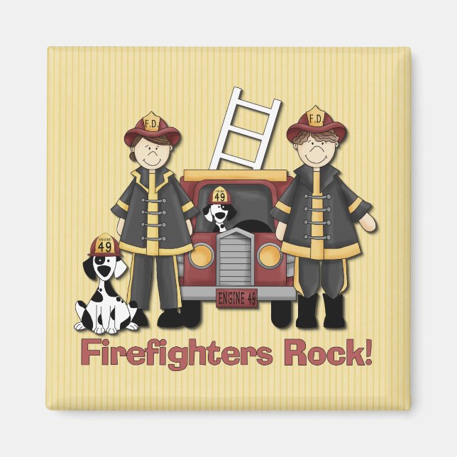 Feuerwehrrock Magnet (Vorne)