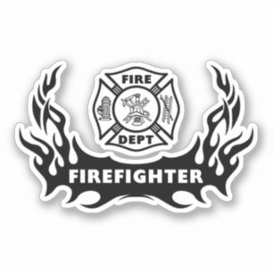 Feuerwehrrutsche Aufkleber