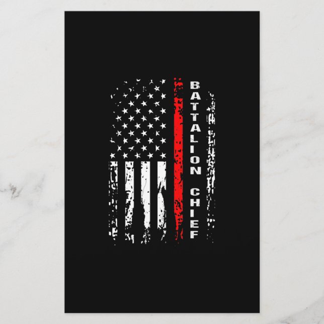 Feuerwehrschiff-Bataillon-Hauptbataillon Briefpapier (Vorderseite)