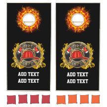 Feuerwehrschiff Cornhole-Set