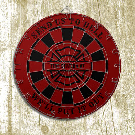 Feuerwehrstation Fireman Dartboard and Dartboard Dartscheibe