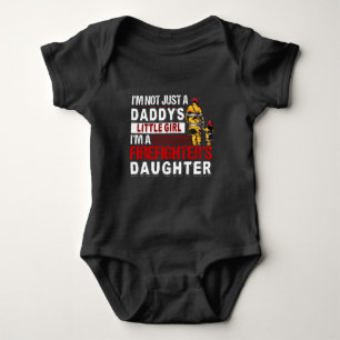 Feuerwehrtochter Baby Strampler